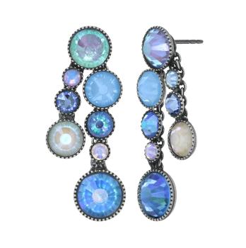 Light Blue - Water Cascade Glam - Ohrringe von Konplott